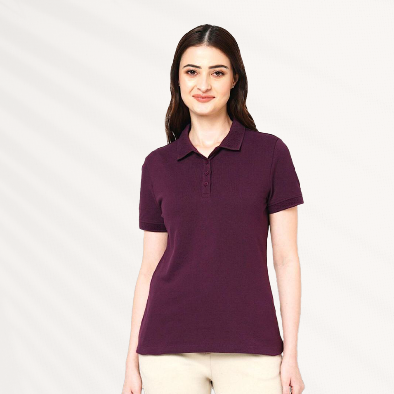 Jacquard Polo T-shirt - Image 3