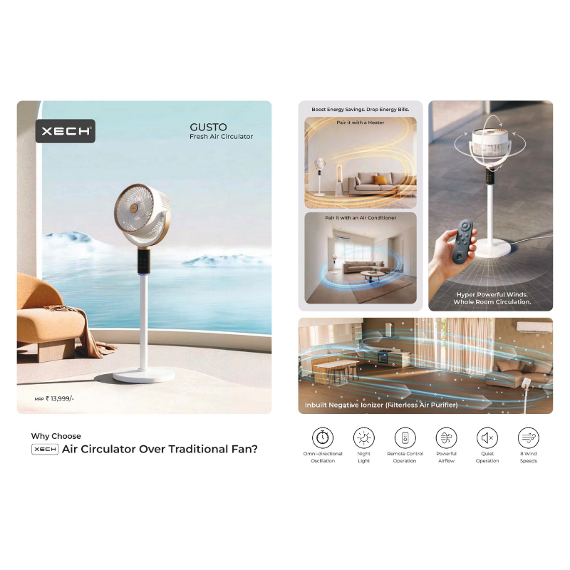 Gusto Fresh Air Circulator