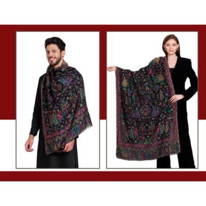 Unisex Wool Kaani Stoles